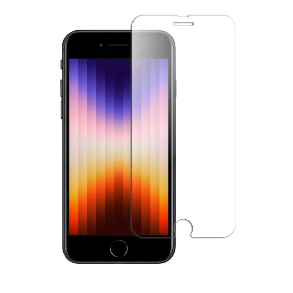 Uolo Shield Tempered Glass, iPhone SE (Gen 3/2)/8/7